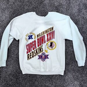 Vintage Washington Redskins Super Bowl Sweatshirt